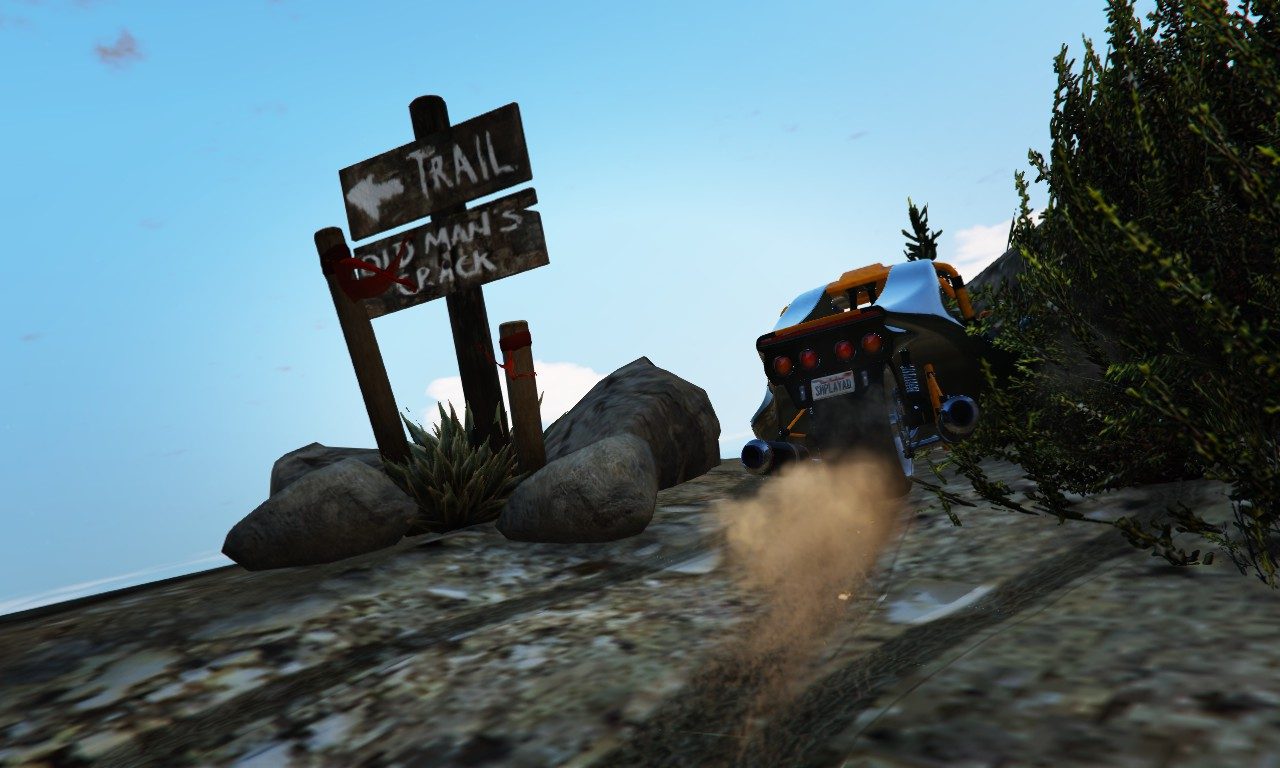 Three tires, two lights, one Chilliad, no challenge 19