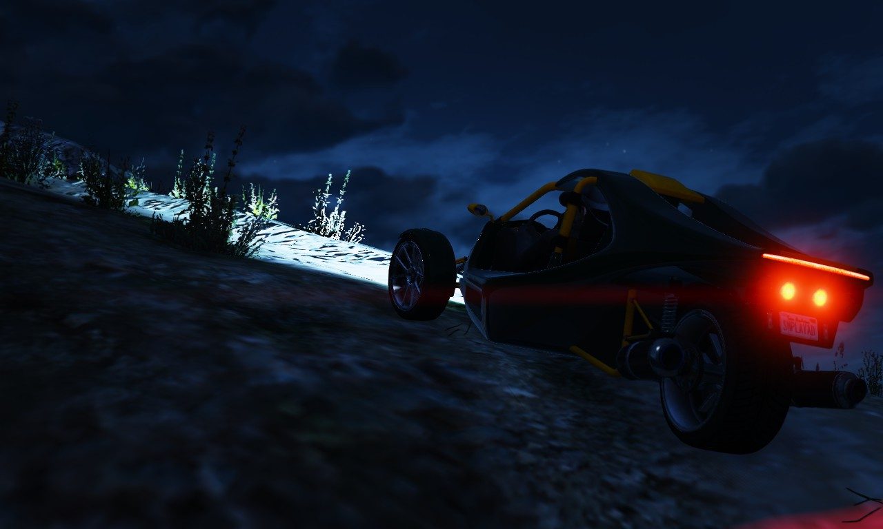Three tires, two lights, one Chilliad, no challenge 5