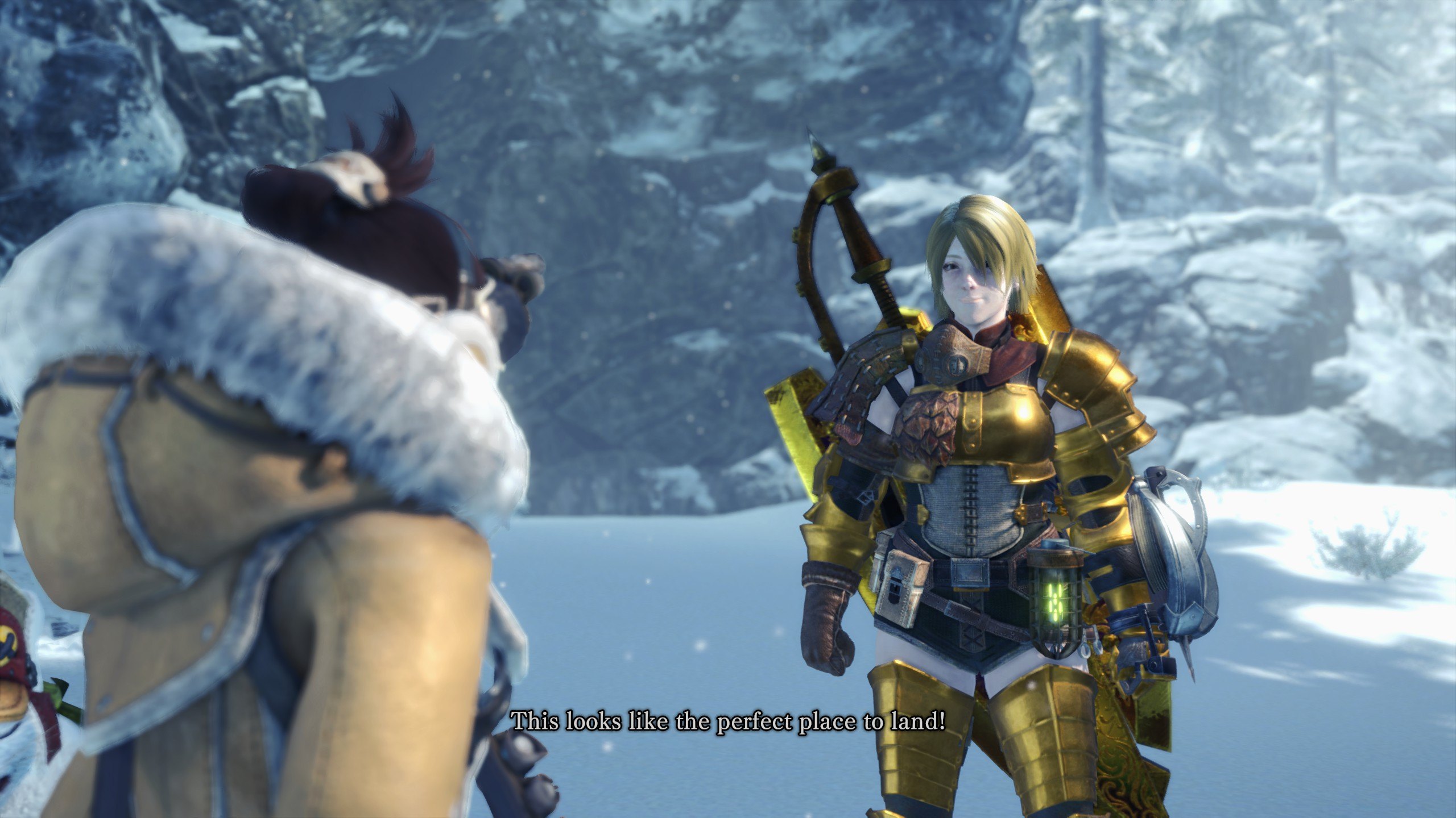 (Tomboy) Miranda Summers, as seen in Monster Hunter World: iceborne