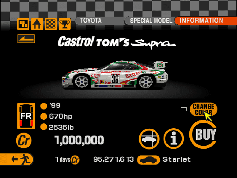 Toyota Castrol Supra GT