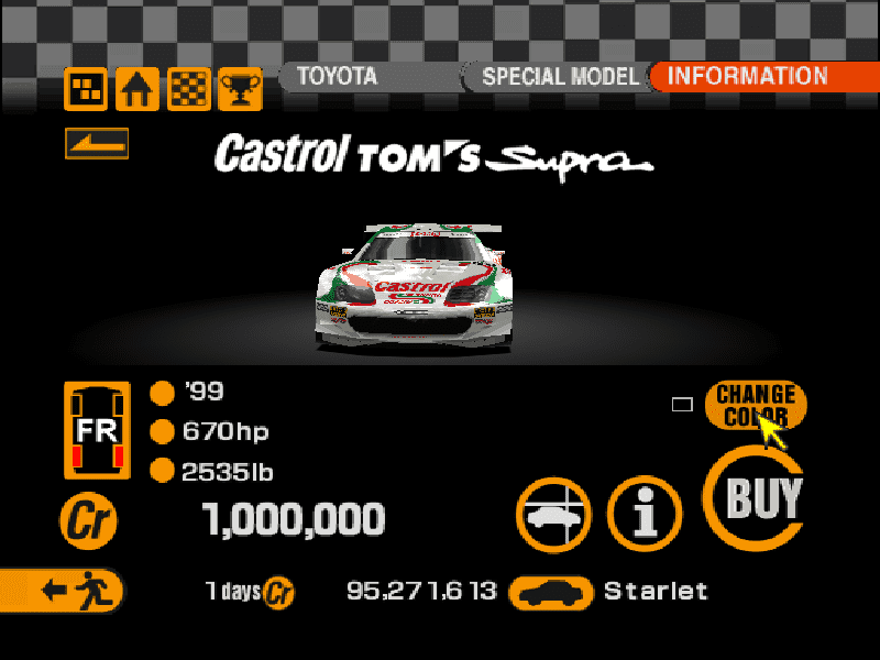 Toyota Castrol Supra GT