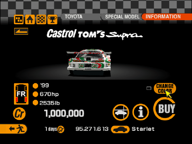 Toyota Castrol Supra GT