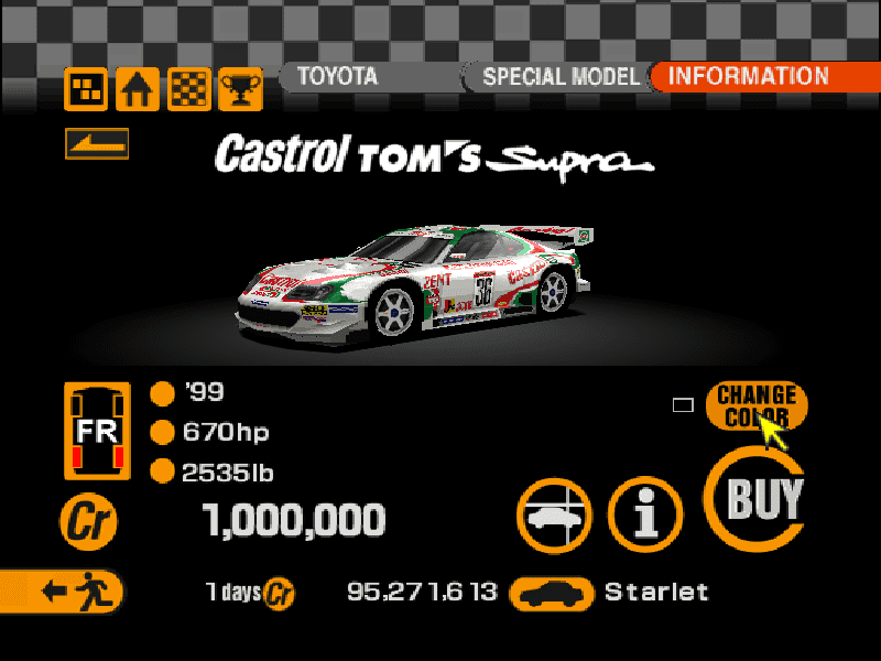Toyota Castrol Supra GT