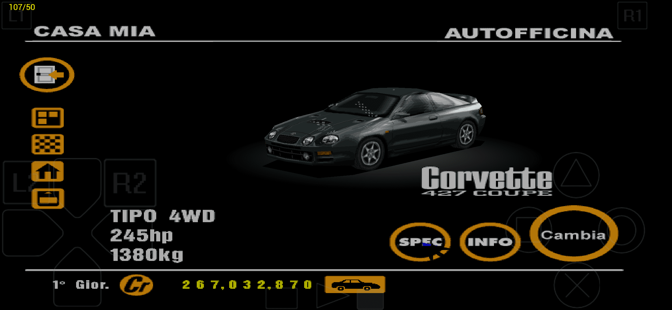 Toyota Celica GT-Four duplicate Dark Bluish Gray Metallic