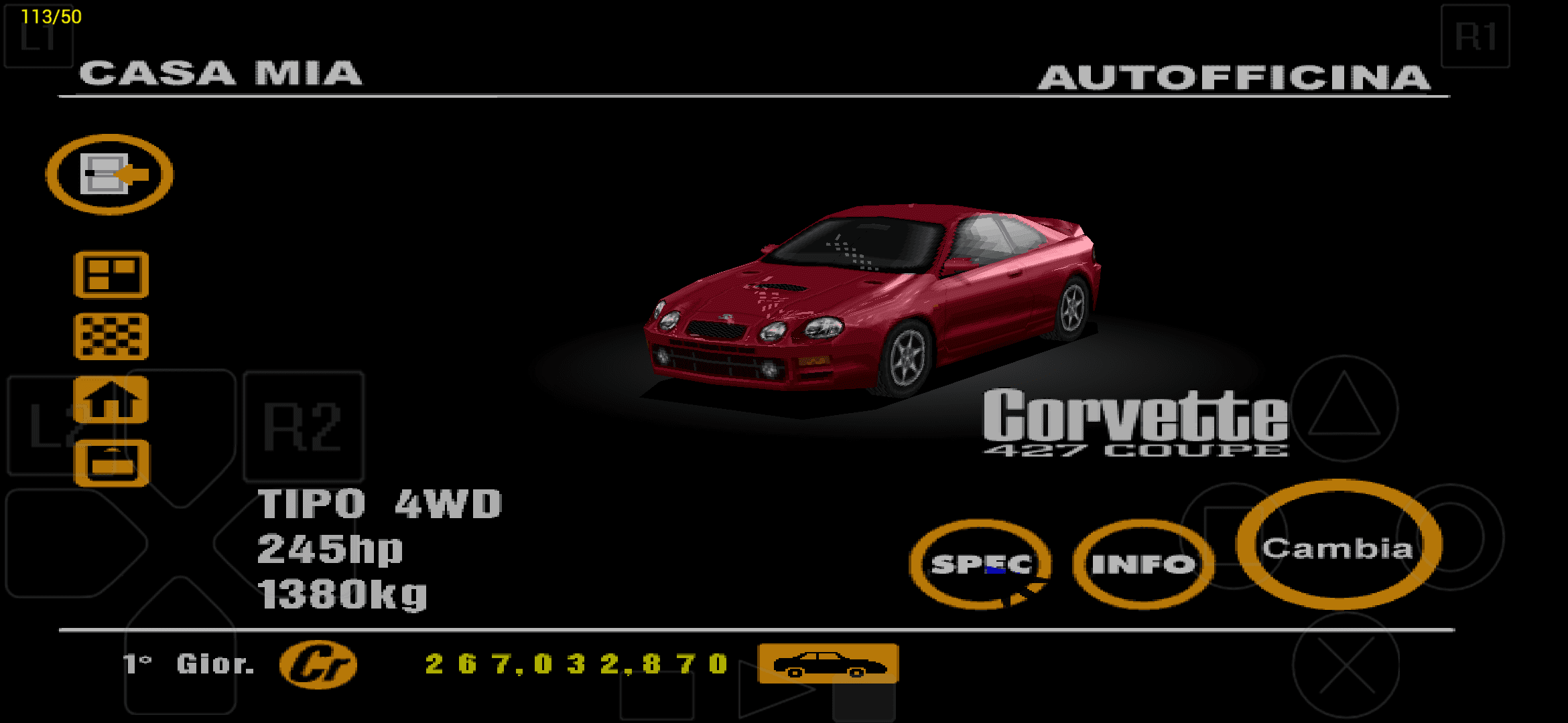 Toyota Celica GT-Four duplicate Super Red IV