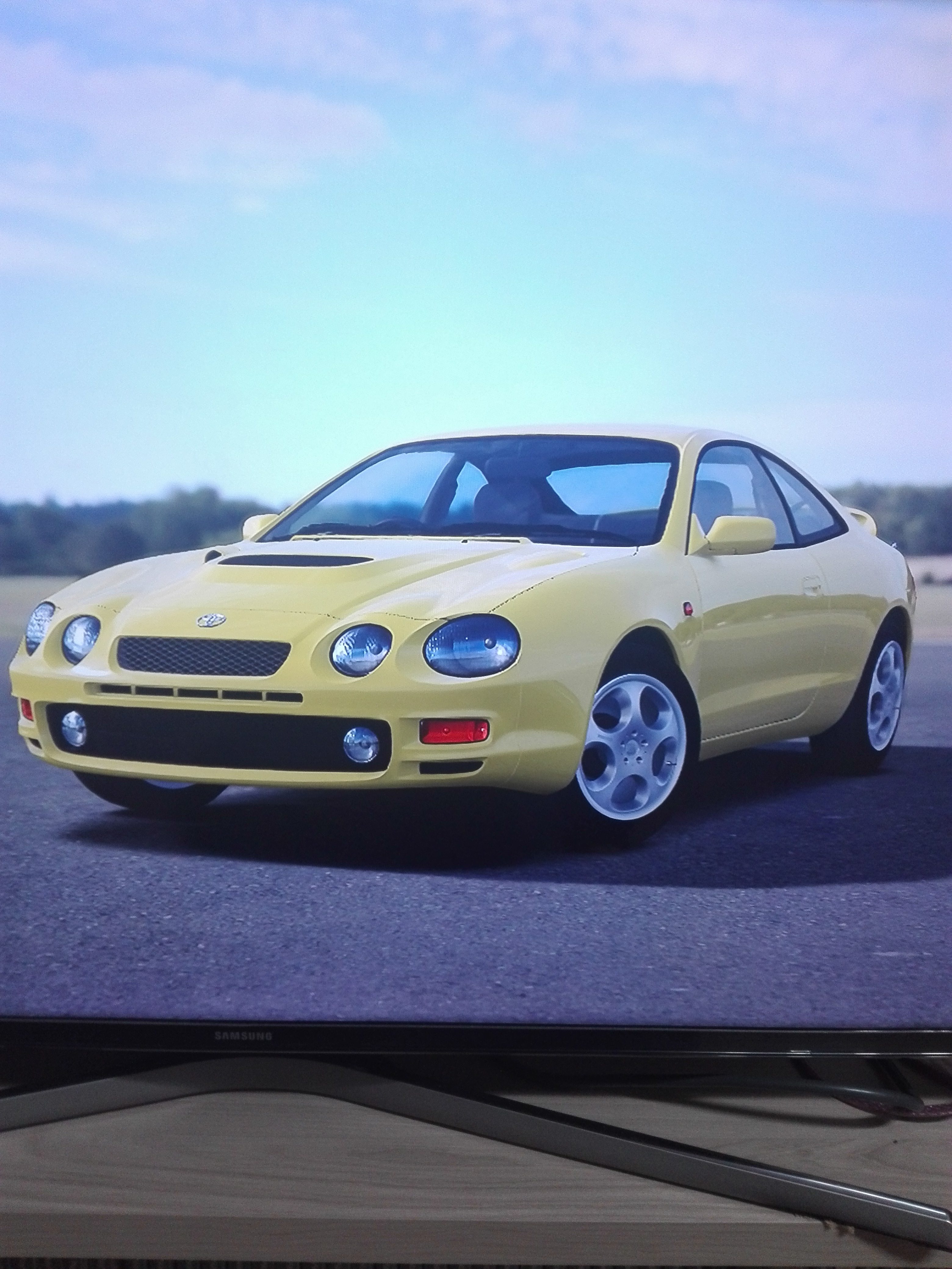 Toyota Celica SS-II yellow