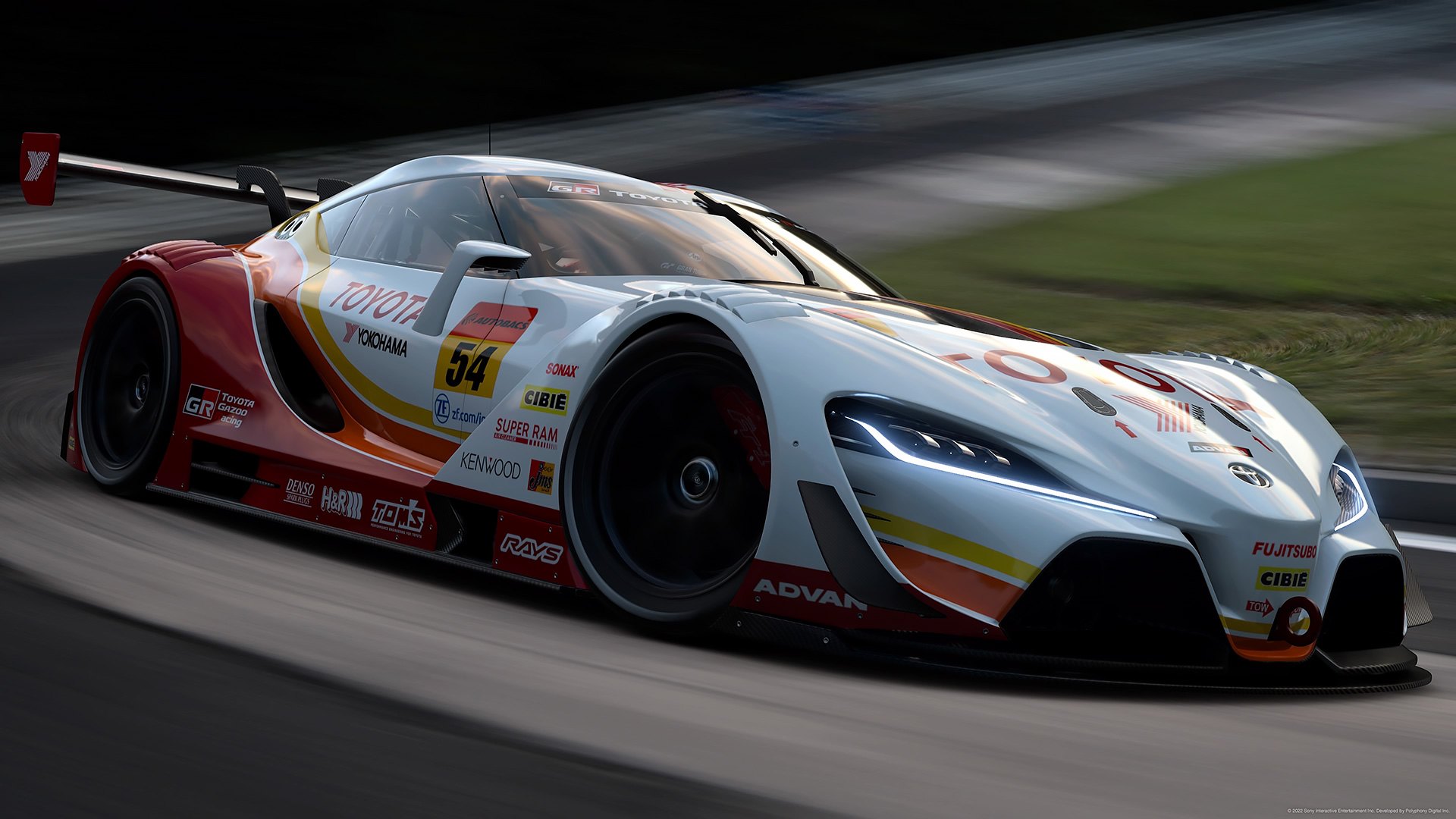 Toyota FT-1 Gr.3 retro TRD livery