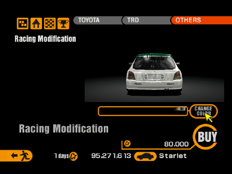 Toyota Starlet Glanza V (J) '98