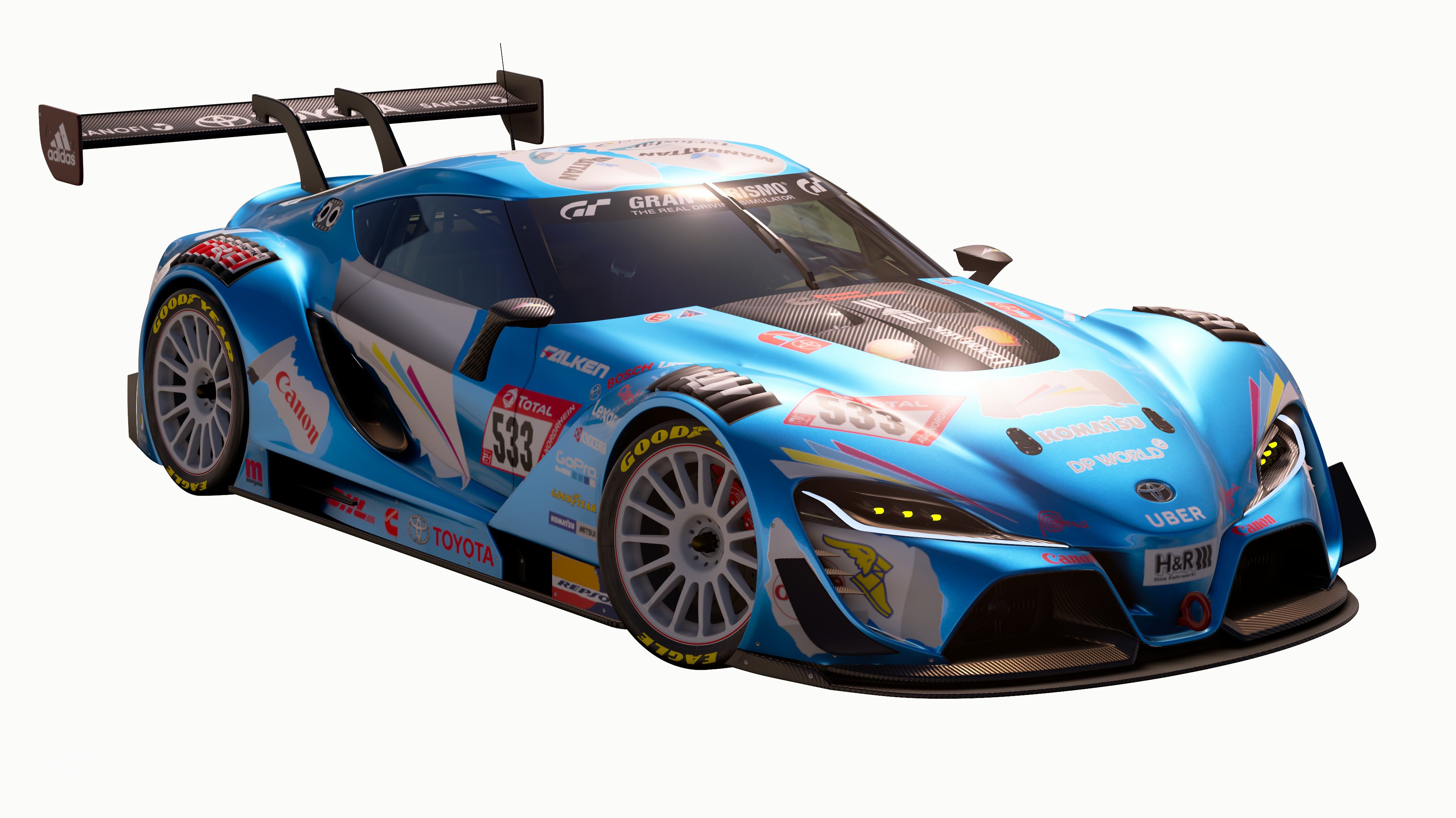 Toyota team T - Canon FT-1 Vision GT #533 N24 2019 (Clean #1)