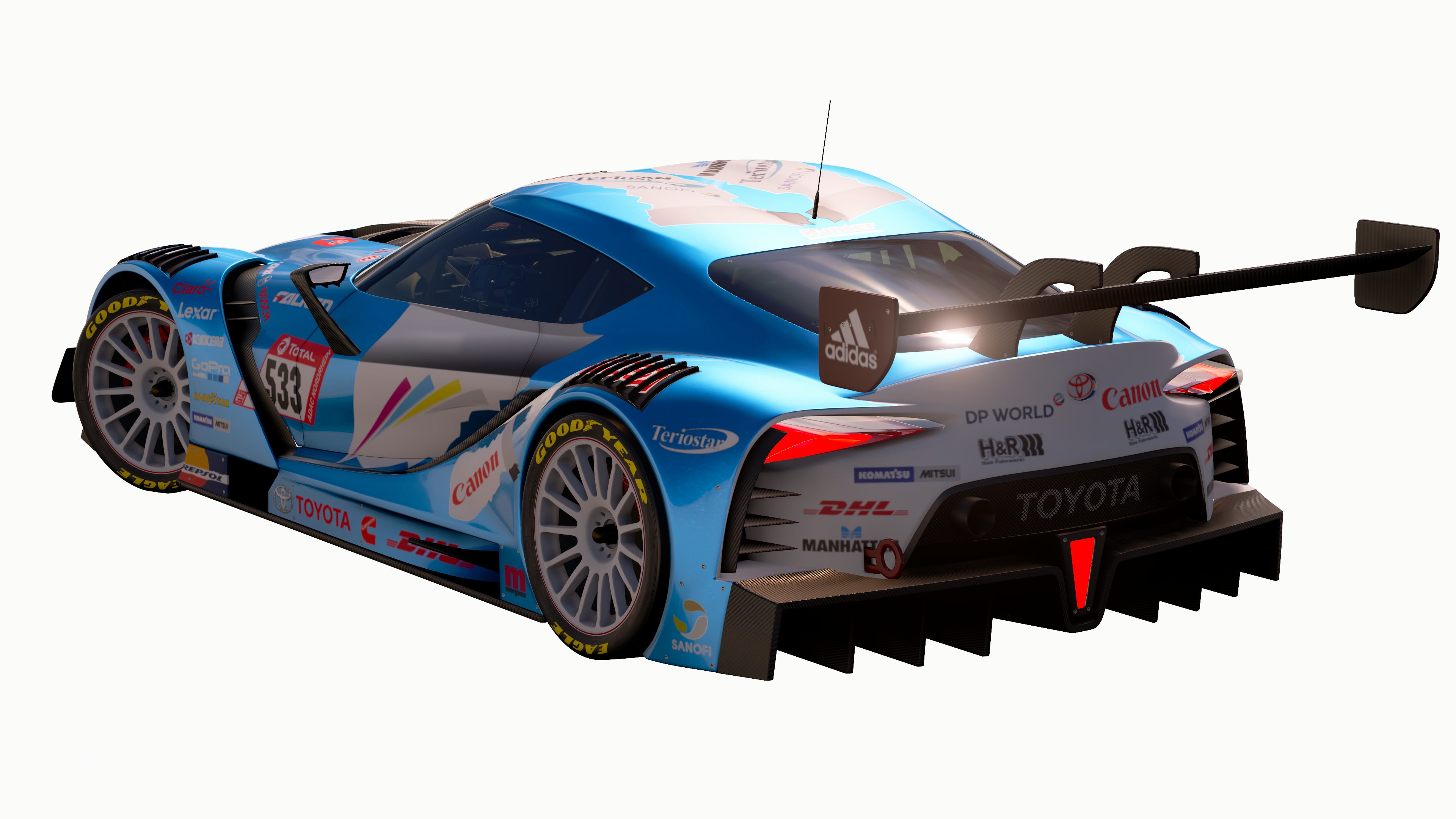 Toyota team T - Canon FT-1 Vision GT #533 N24 2019 (Clean #2)