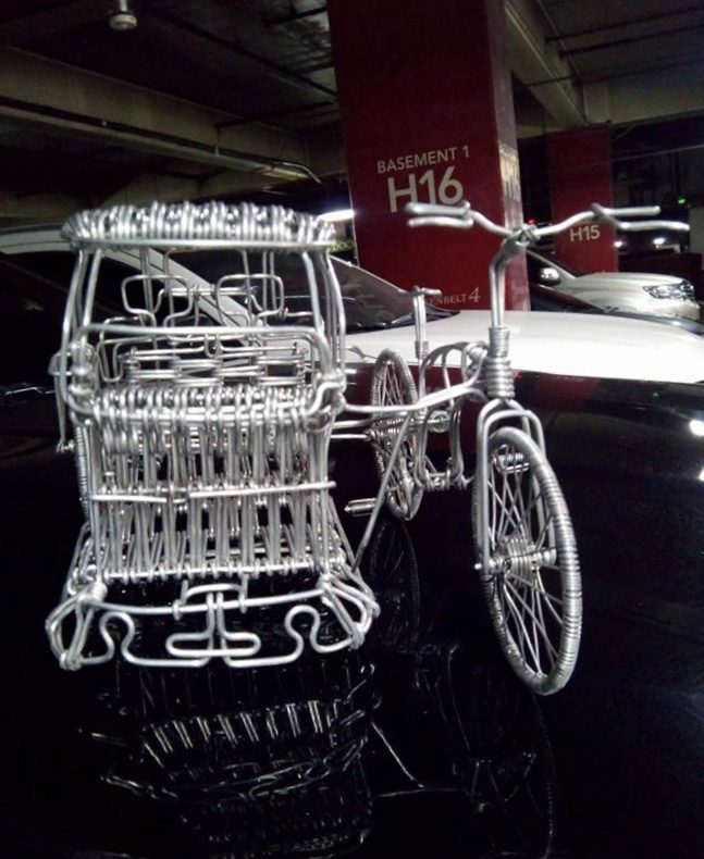 tricycle...wanna ride? joke )