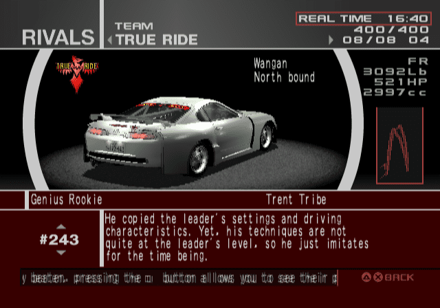 True Ride - Genius Rookie | GTPlanet