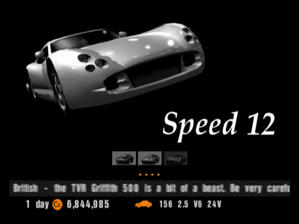 TVR Speed 12