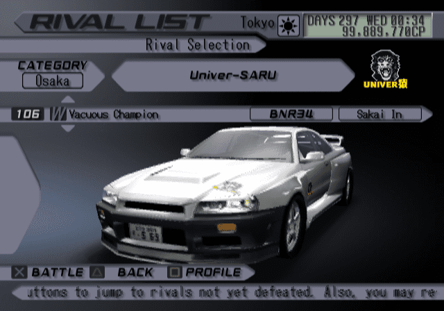 Univer-SARU - Vacous Champion