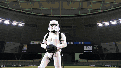 Vader Forces a Home Run (GIF)