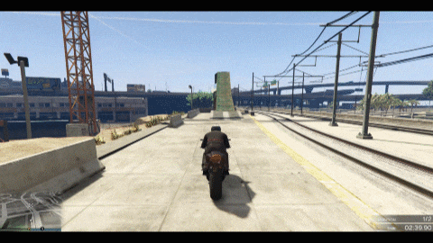 Very glad this is a GTA race (GIF)