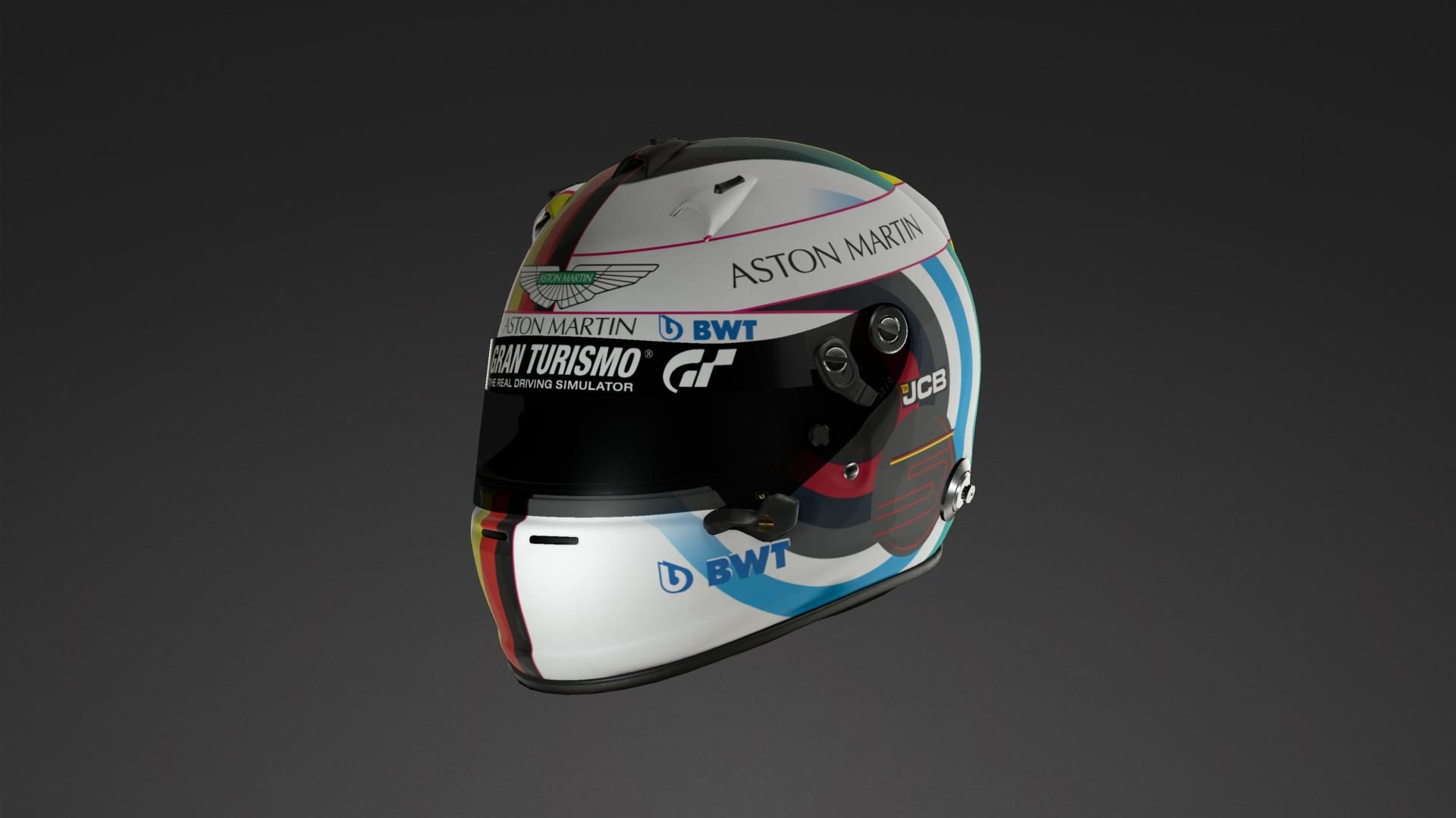 Vettel Aston Martin Lid