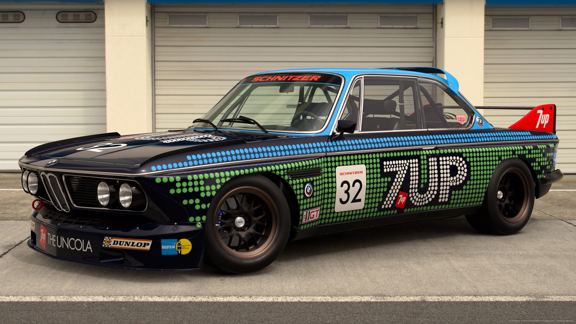 Vintage 7up BMW 3.0 CSL