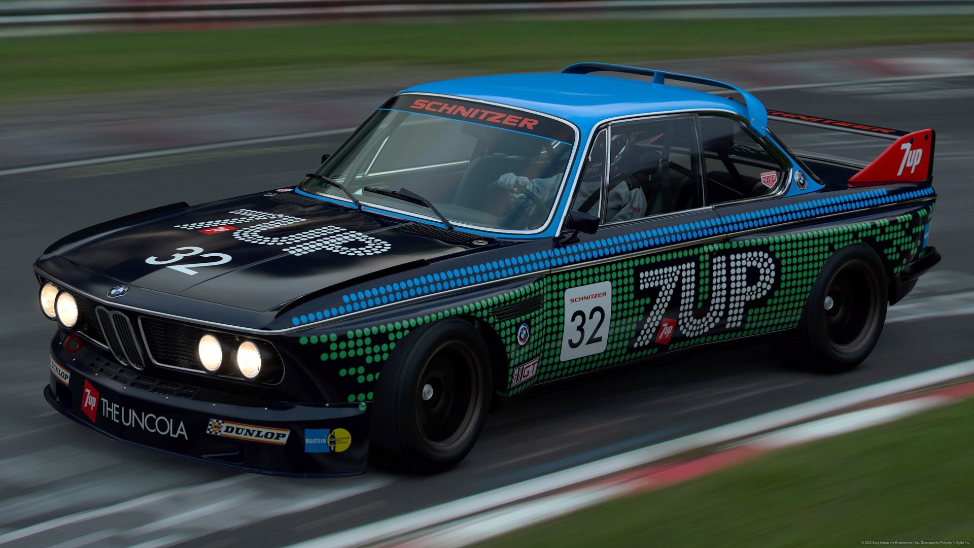 Vintage 7up BMW 3.0 CSL