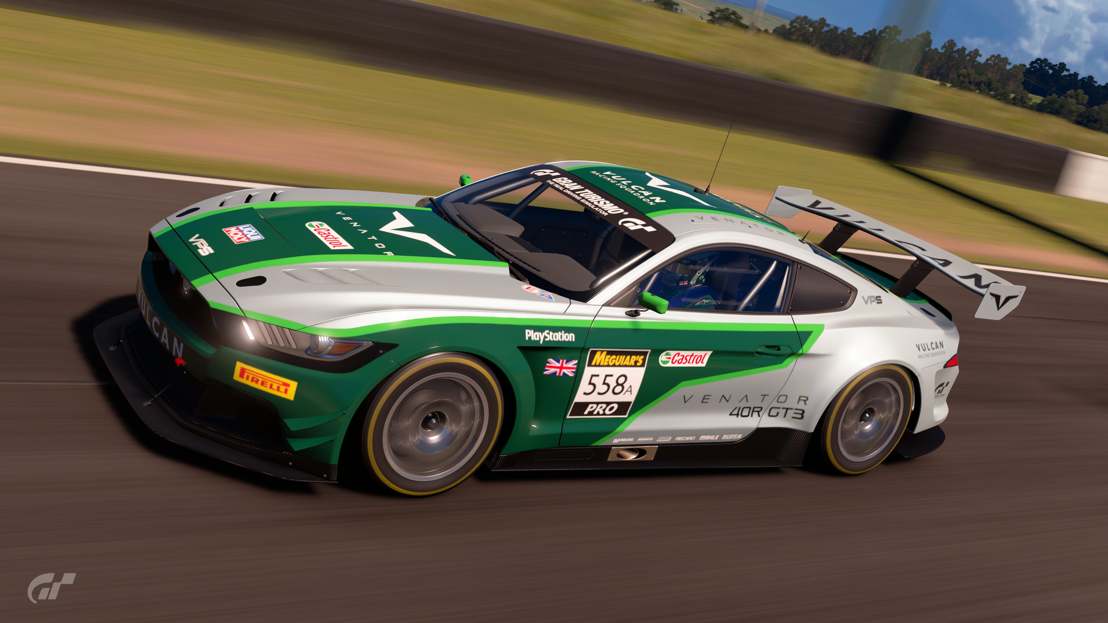 Vulcan Venator GT3 2020 Bathurst Track