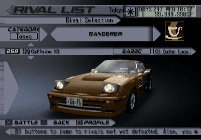 Wanderer - Caffeine X3 | GTPlanet