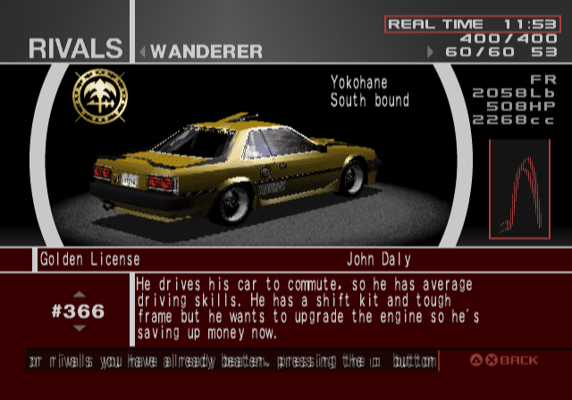 Wanderer - Gold License