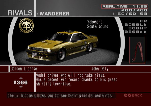 Wanderer - Gold License
