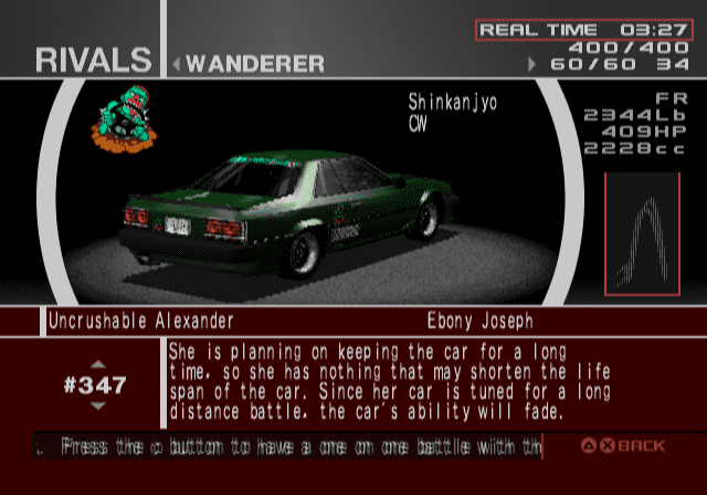 Wanderer - Uncrushable Alexander