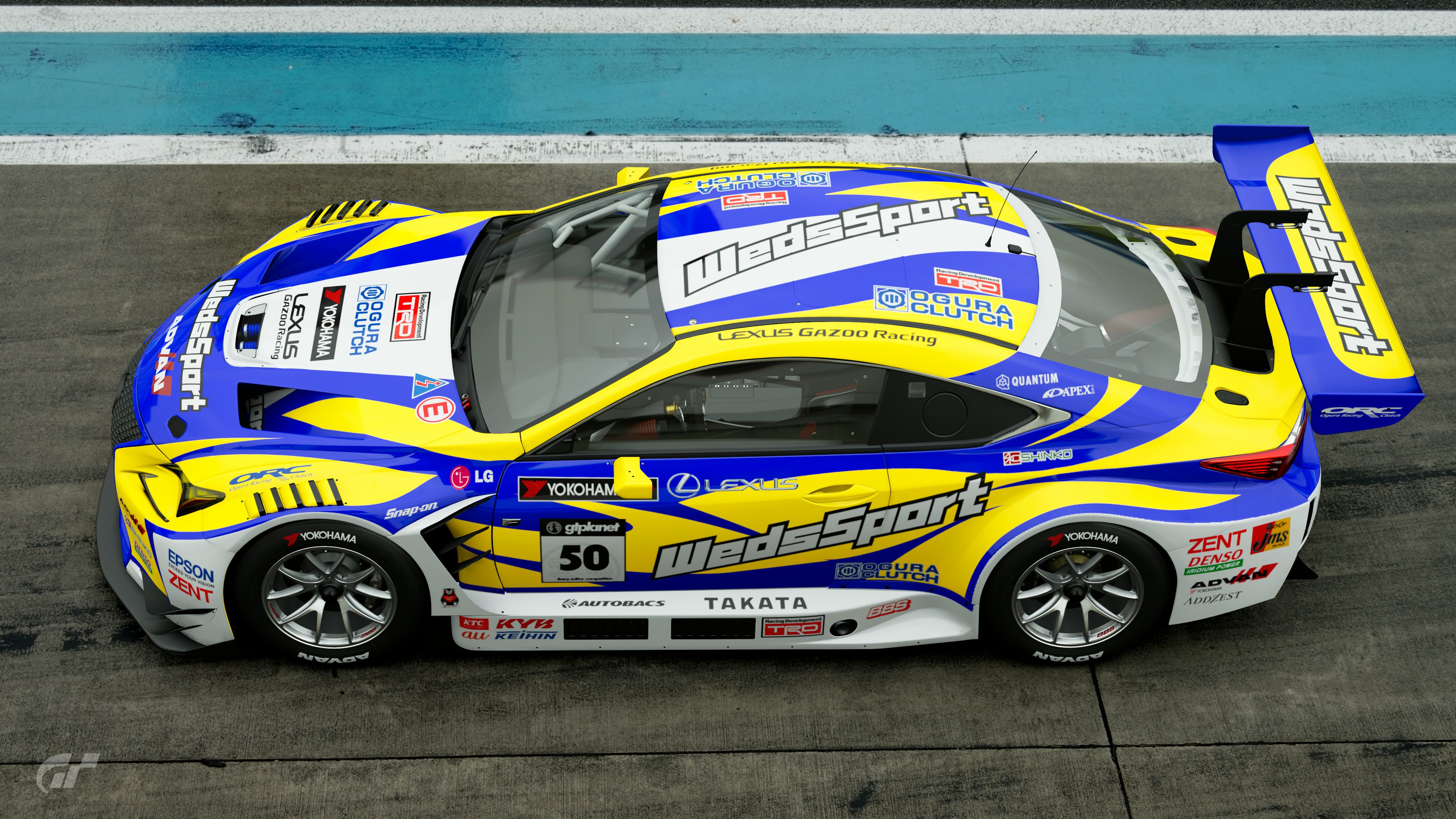 WedsSport Lexus RC F GT3