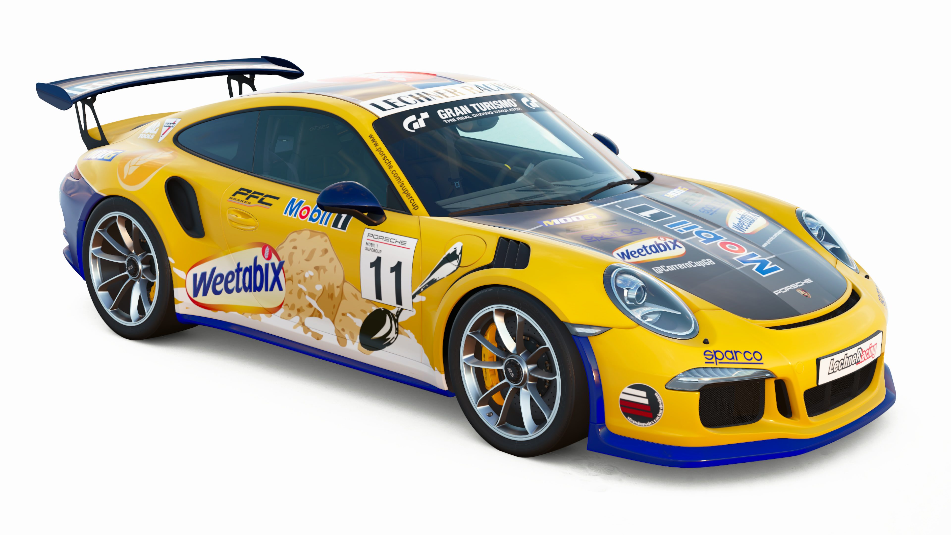 Weetabix Porsche Carrera Cup (front)