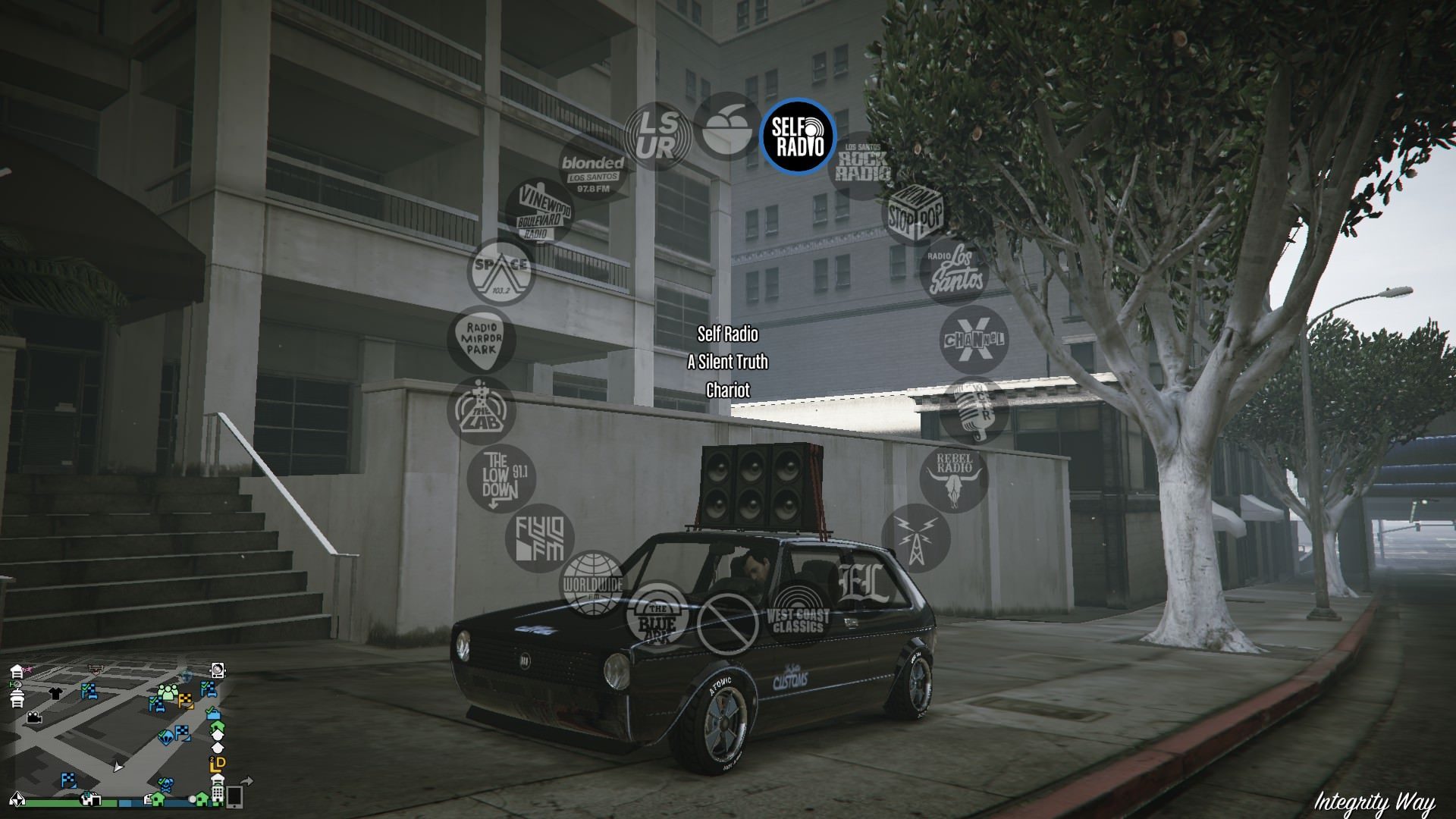 Why Self Radio is the best thing on the PC version of GTA Online. Now, if only those speakers would also share the song as well