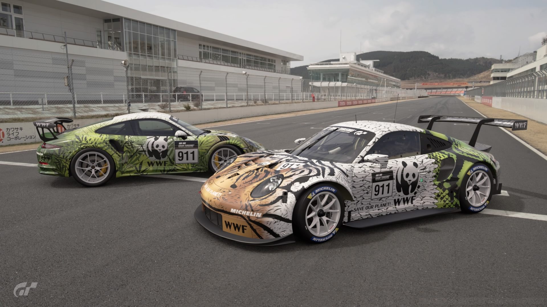 WWF-2Porsches