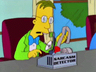 Sarcasm detector gif