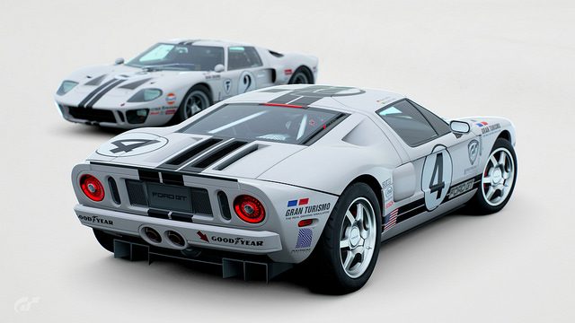 Got a new livery for y'all!! Gran Turismo 4 Ford GT LM Race Car
