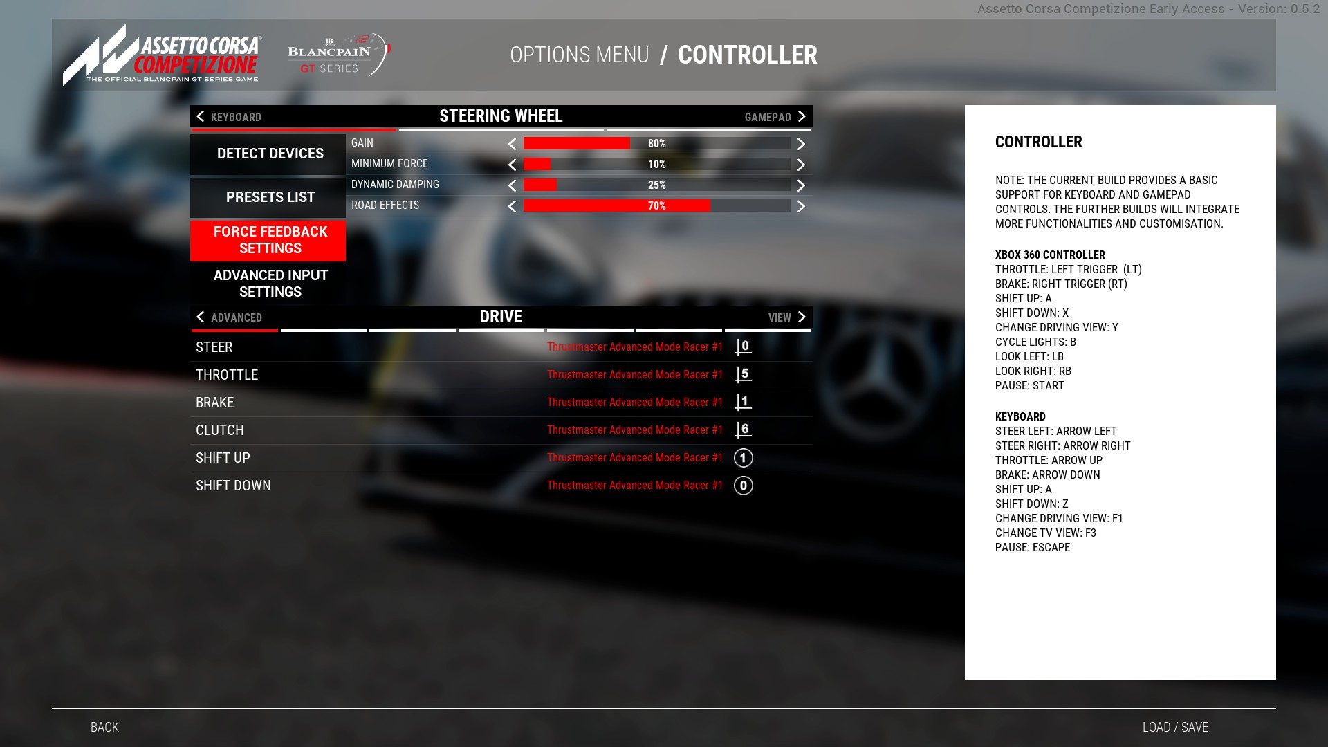 Assetto Corsa Competizione Early Acess Good Wheel Ffb Settings Page 2