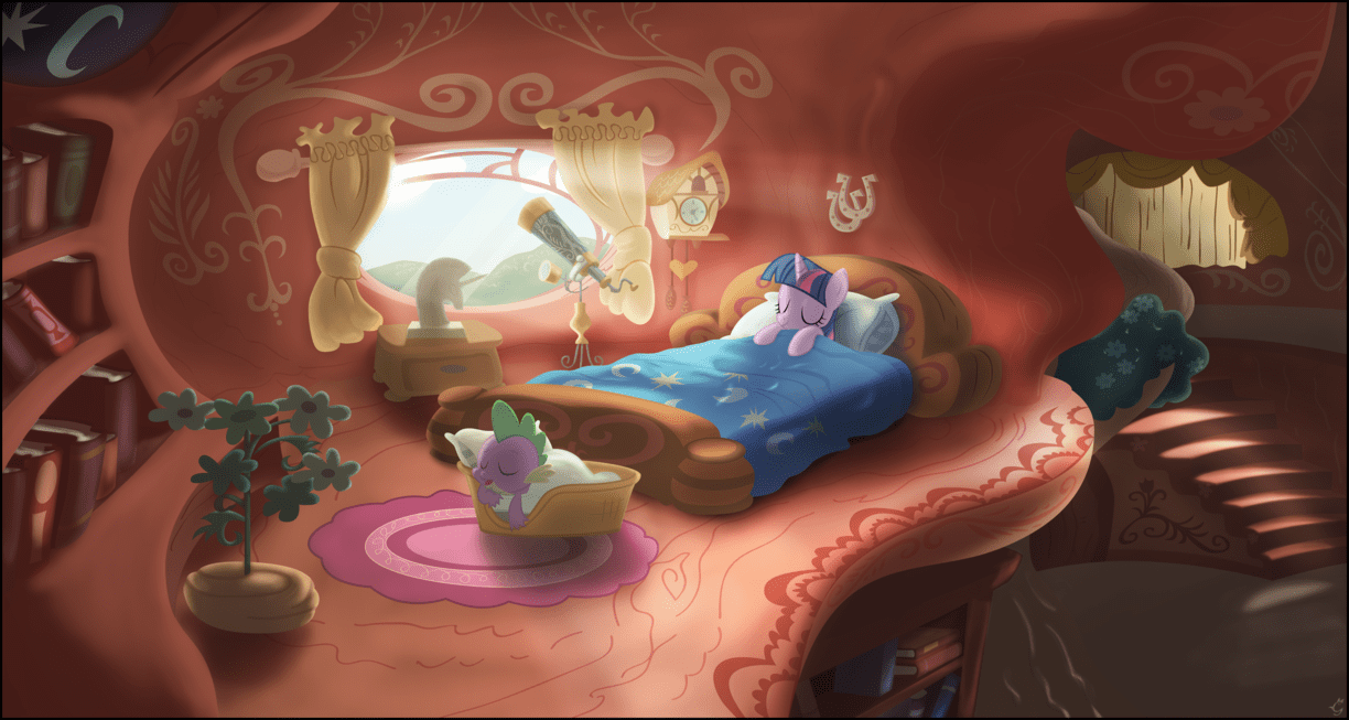 twilight_sleeping_by_stinkehund-d4bd0ni.png