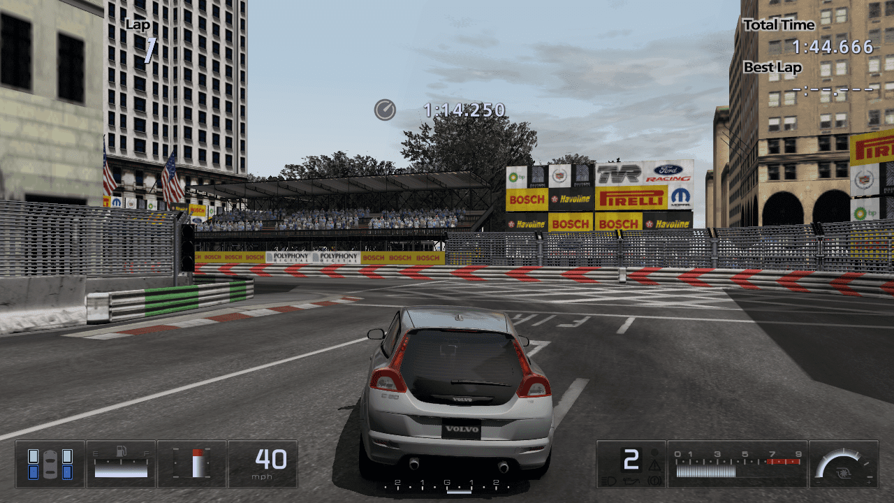 Gran Turismo 4 - Ford KA '01 - Ice Arena Race - PS2 Gameplay 