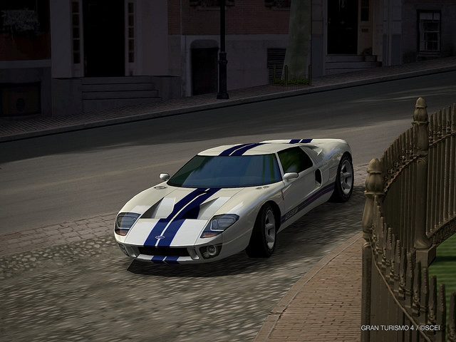 Gran Turismo 4 Ford GT by Dell-Guy on DeviantArt