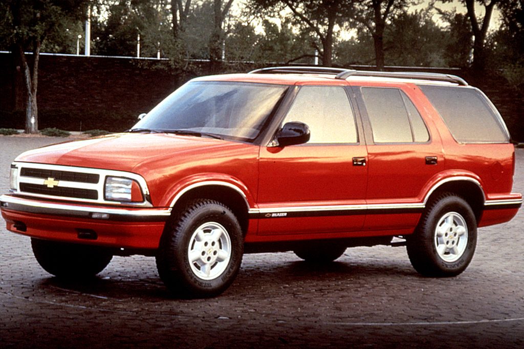 Chevrolet блейзер 1995