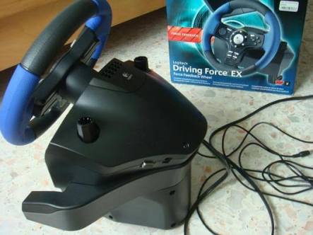 VOLANTE LOGITECH DRIVING FORCE PRO FORCE FEEDBACK PS2 PS3 GRAN TURISMO GT4
