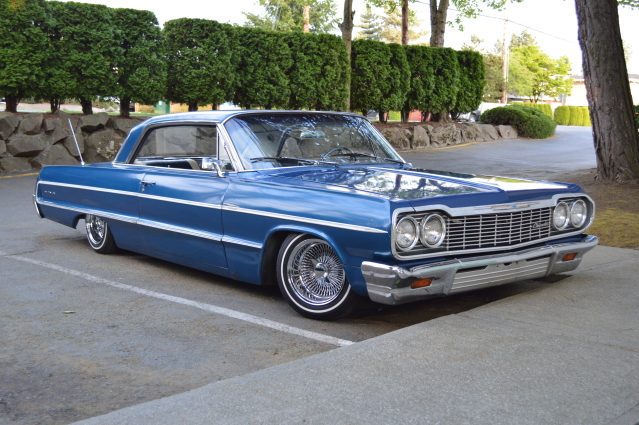 64 Chevy Impala Candy Blue