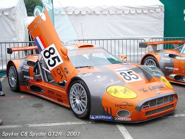 2007_Spyker_C8_Spyder_GT2R_f3q.JPG