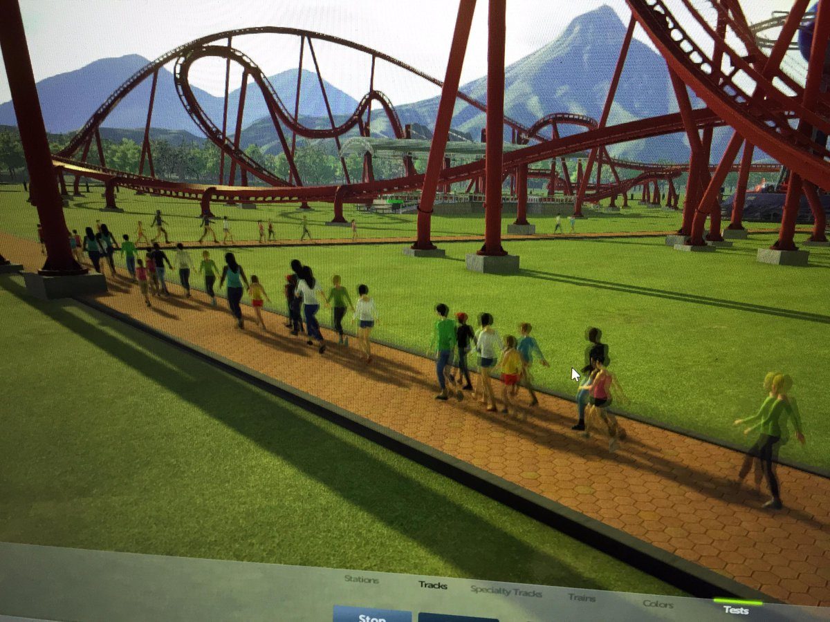 RCTW - Post-Release Update #5 - Water Features! - RollerCoaster Tycoon -  The Ultimate Theme park Sim