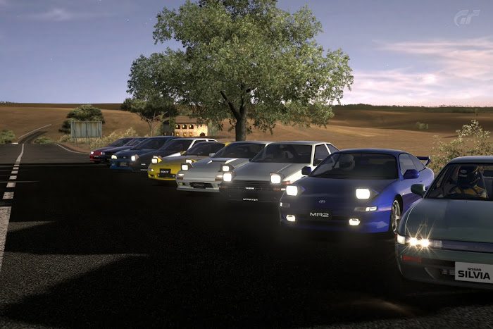 Initial D x Gran Turismo 5 (so far). Can you name them all? : r/initiald
