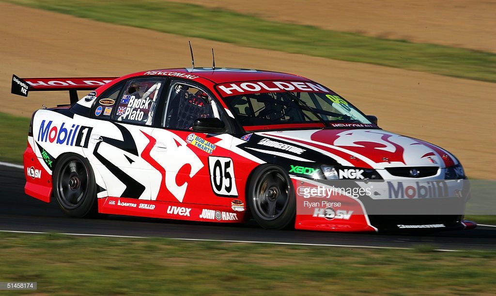 the-holden-of-peter-brock-of-the-holden-racing-team-in-action-during-picture-id51458174