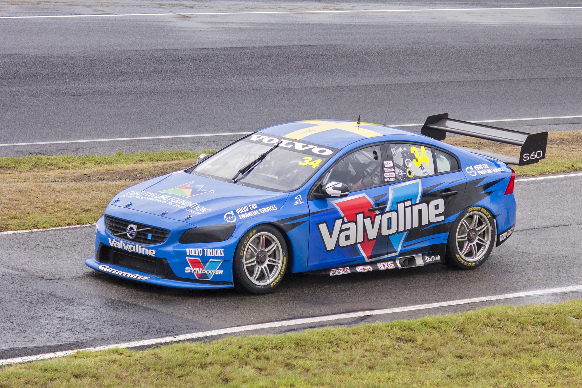 Robert_Dahlgren_in_Volvo_Polestar_Racing_Australia_car_34,_departing_pitlane_during_the_V8_Supercars_Test_Day.jpg