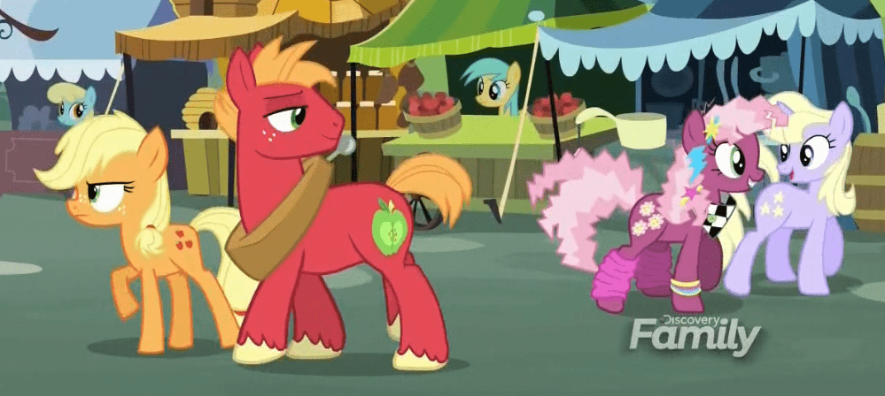 1268049__safe_applejack_screencap_filly_big+macintosh_cheerilee_discovery+family+logo_raindrops_unnamed+pony_sassaflash.png