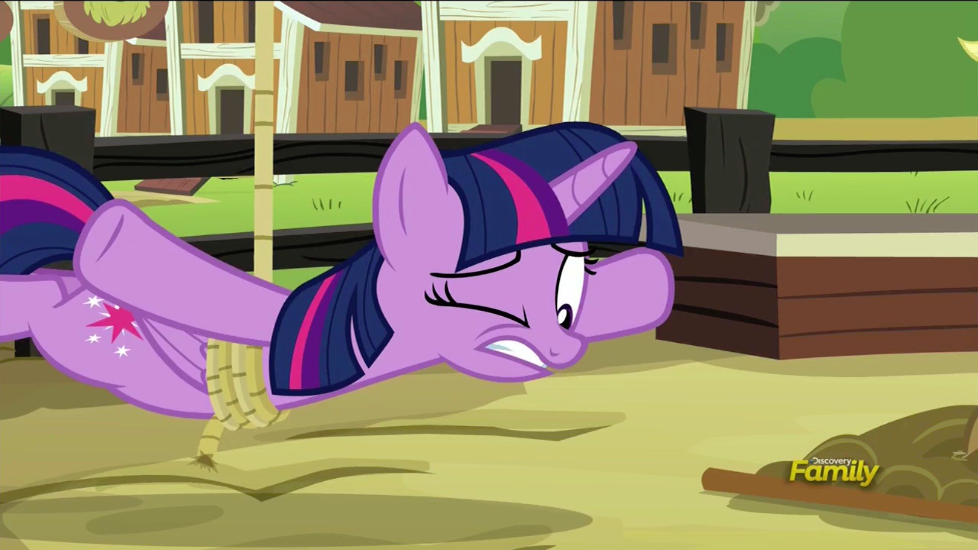 1164844__safe_twilight+sparkle_screencap_princess+twilight_rope_suspended_spoiler-colon-s06e10_applejack%27s+%22day%22+off_mission+impossible_pig+pen.jpeg