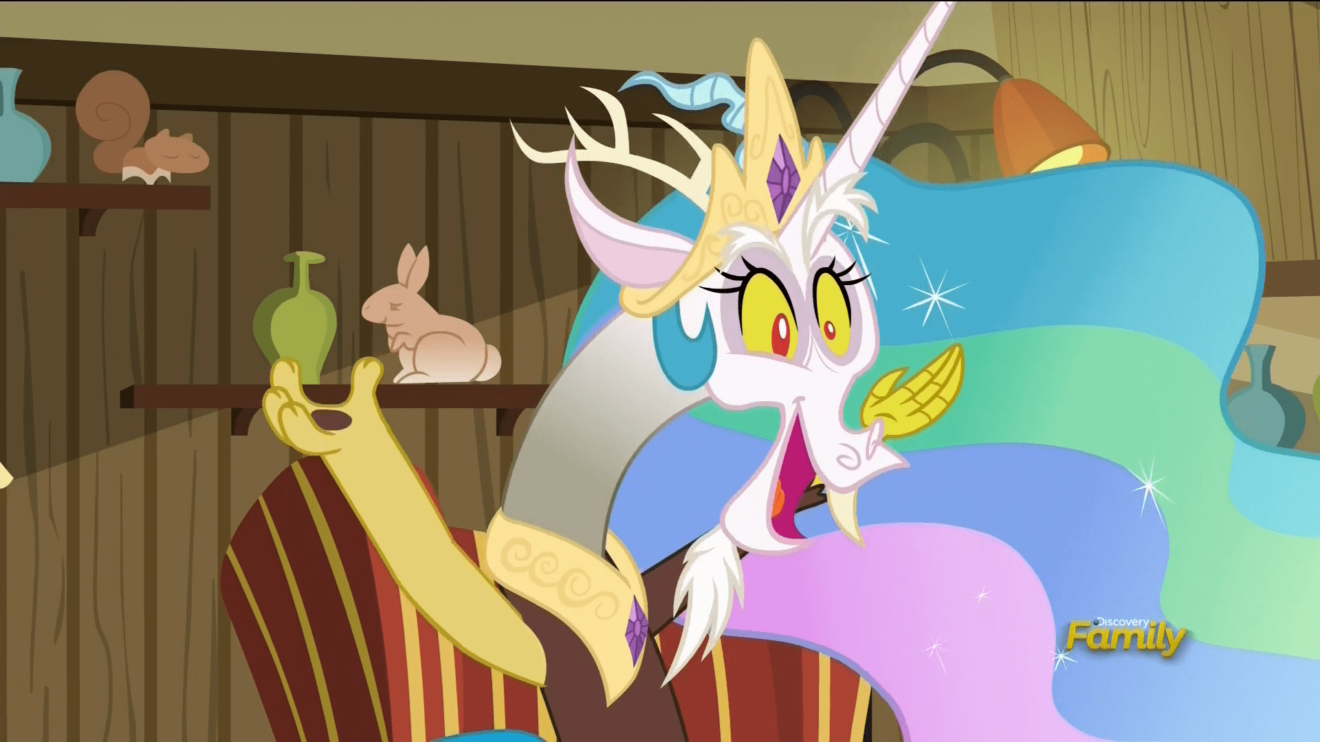 1234855__safe_screencap_princess+celestia_discord_spoiler-colon-s06e17_dungeons+and+discords.png