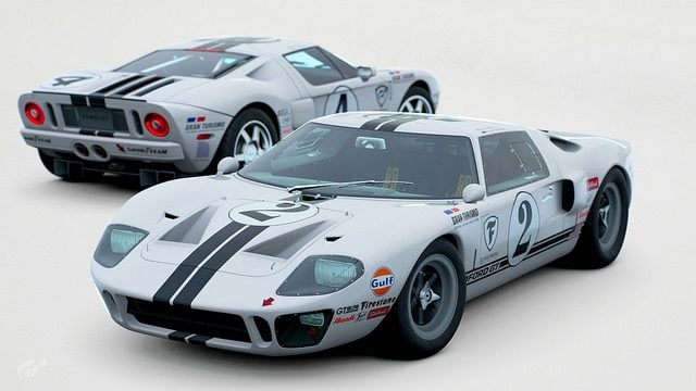 Got a new livery for y'all!! Gran Turismo 4 Ford GT LM Race Car